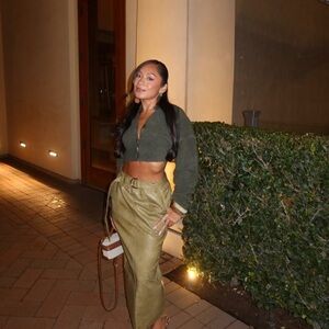 Olive Green Skirt